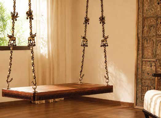 Space for the traditional oonjal swing (artist's impression)